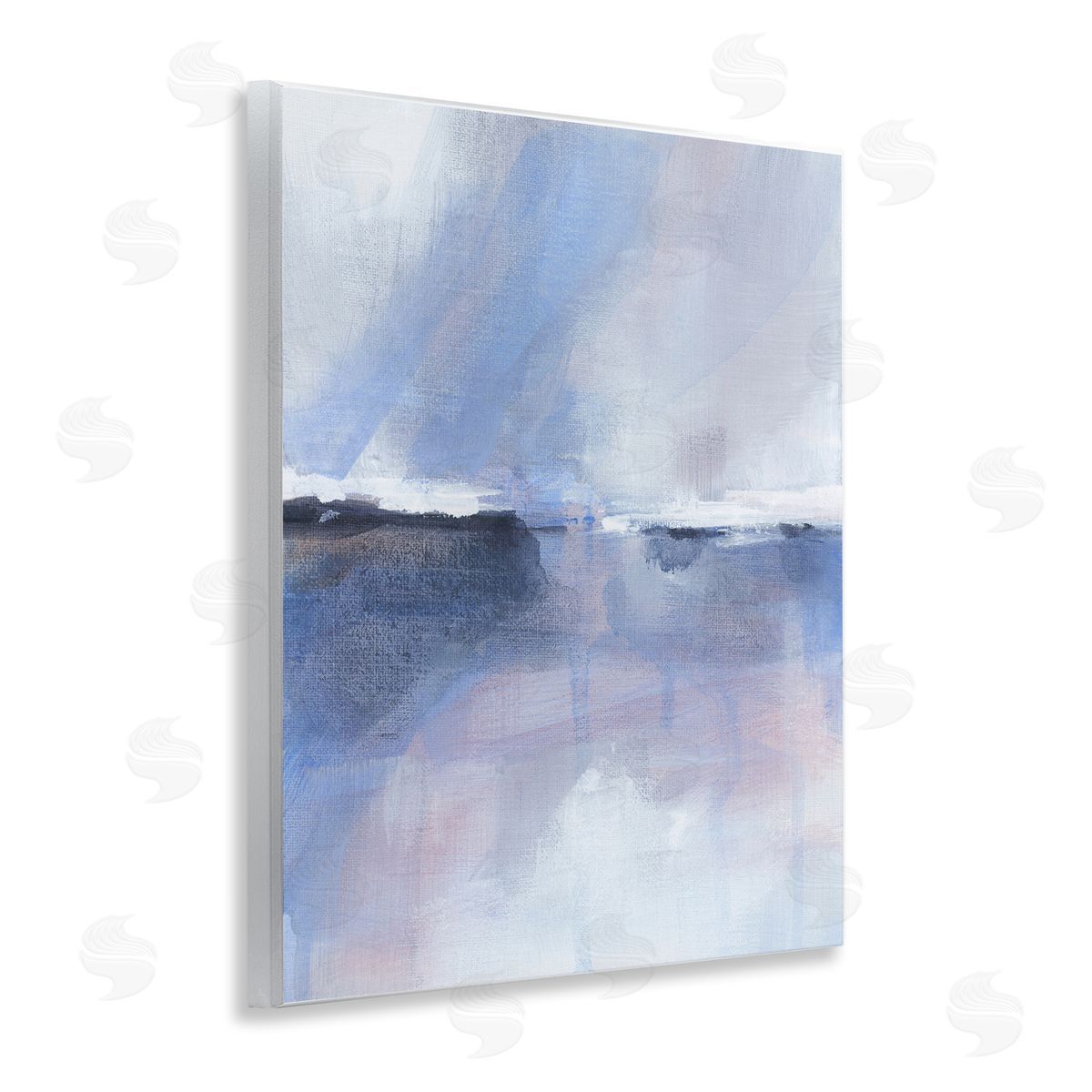 Subtle Landscape Abstraction Wood Plaque Wall Art, Home Decor by M. Gloria Hunter