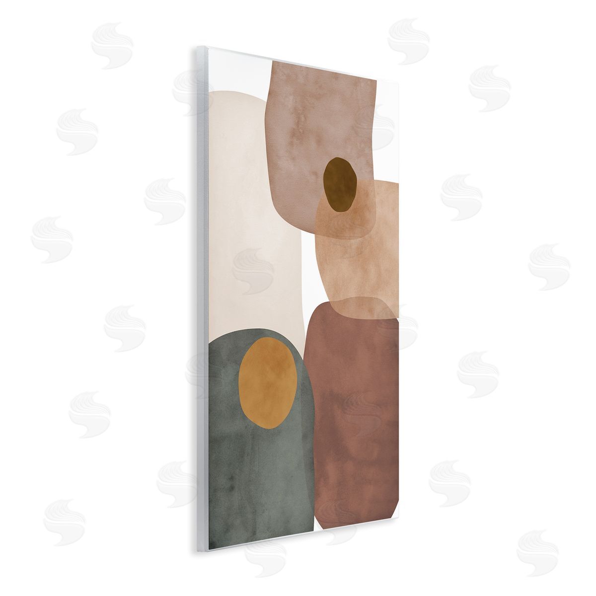 Southwestern Natural Shapes Wood Plaque Wall Art, Home Decor by JJ Design House, LLC.