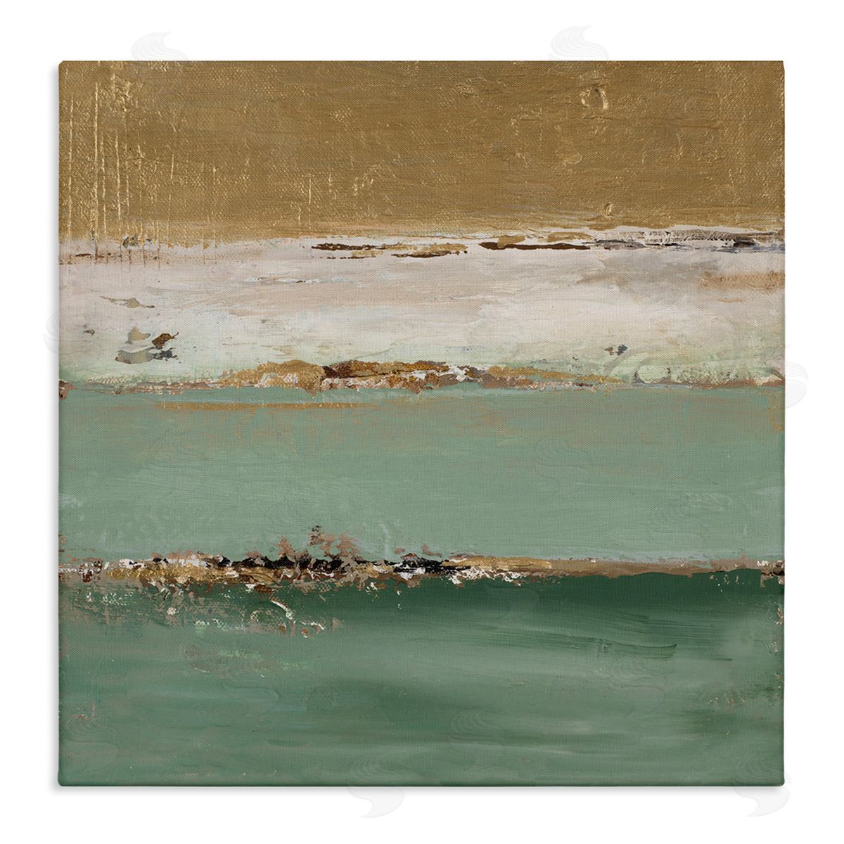 Glam Streaked Gradient Canvas Wall Art, Home Decor by Patricia Pinto