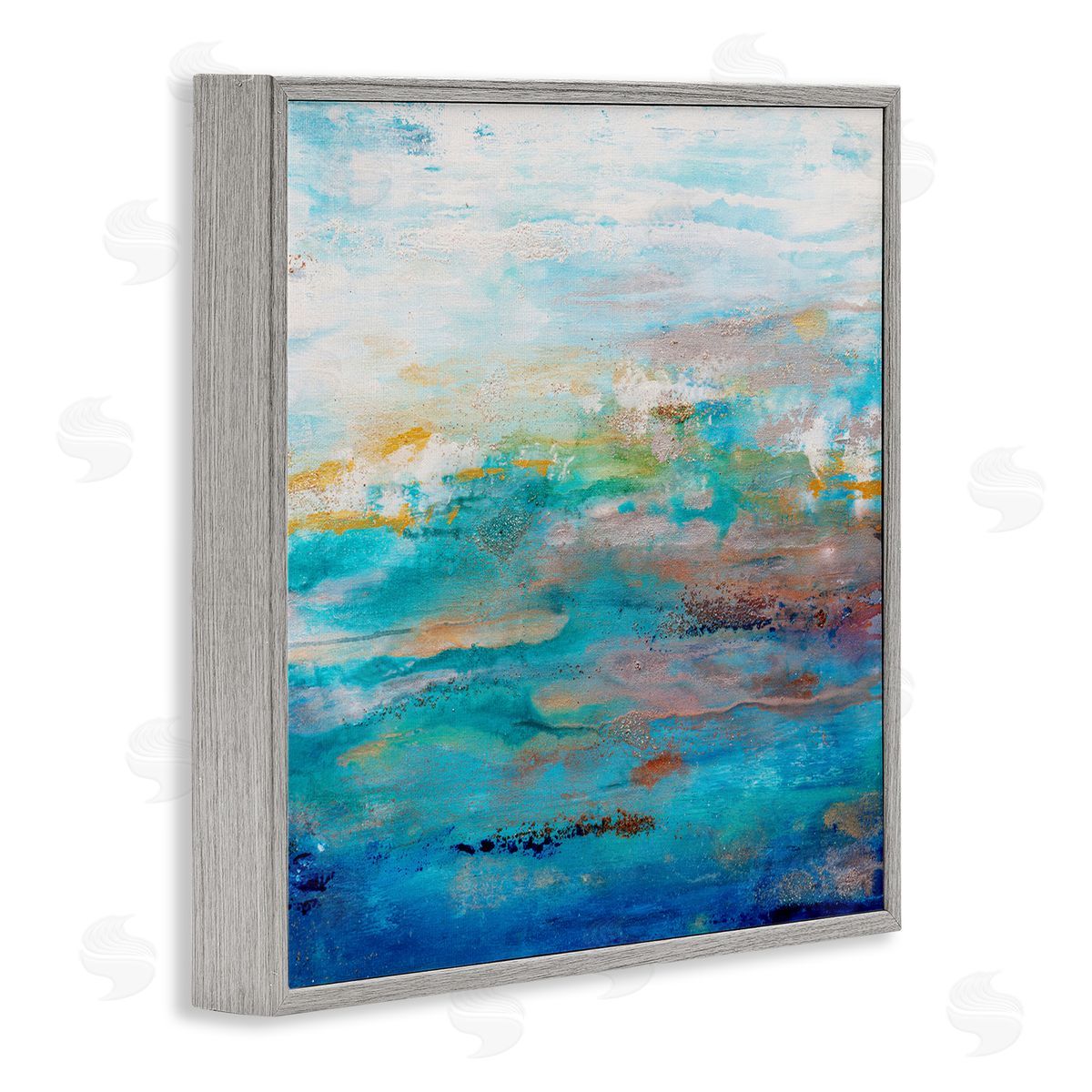 Hilary Winfield Rustic Nautical Painting Gray Framed Giclee Wall Art Print