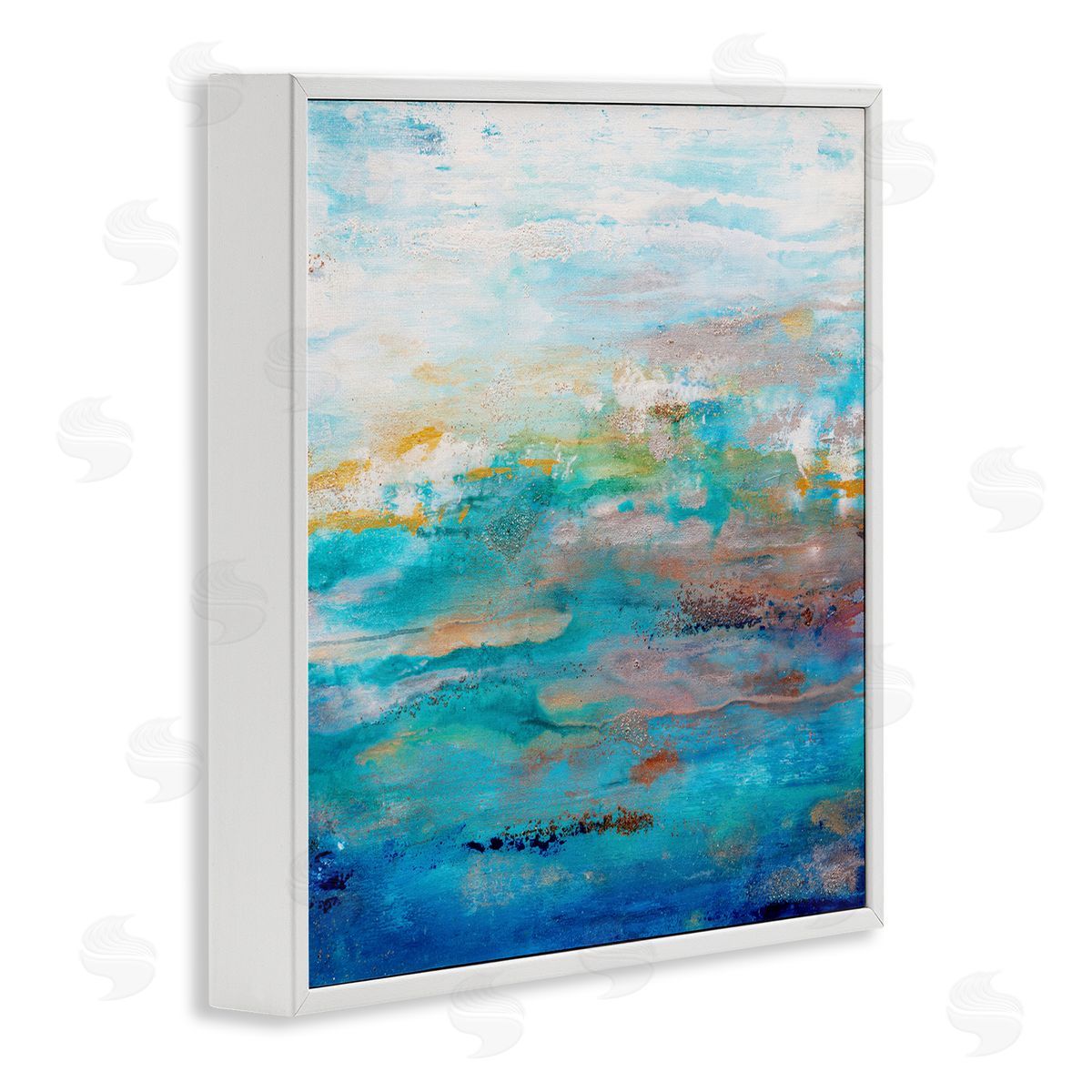 Hilary Winfield Rustic Nautical Painting White Framed Giclee Wall Art Print