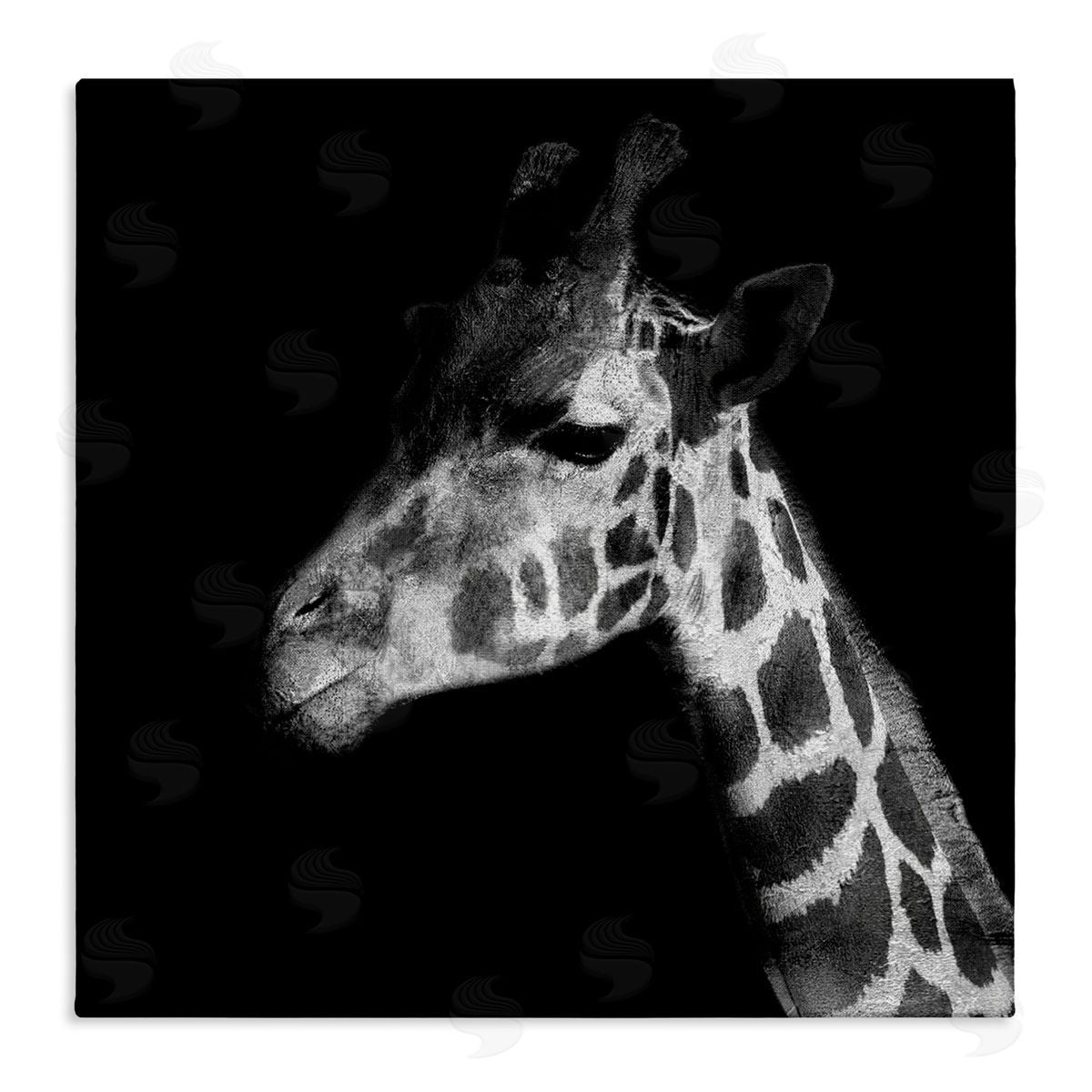 Patricia Pinto Jungle Giraffe Portrait Canvas Wall Art Print