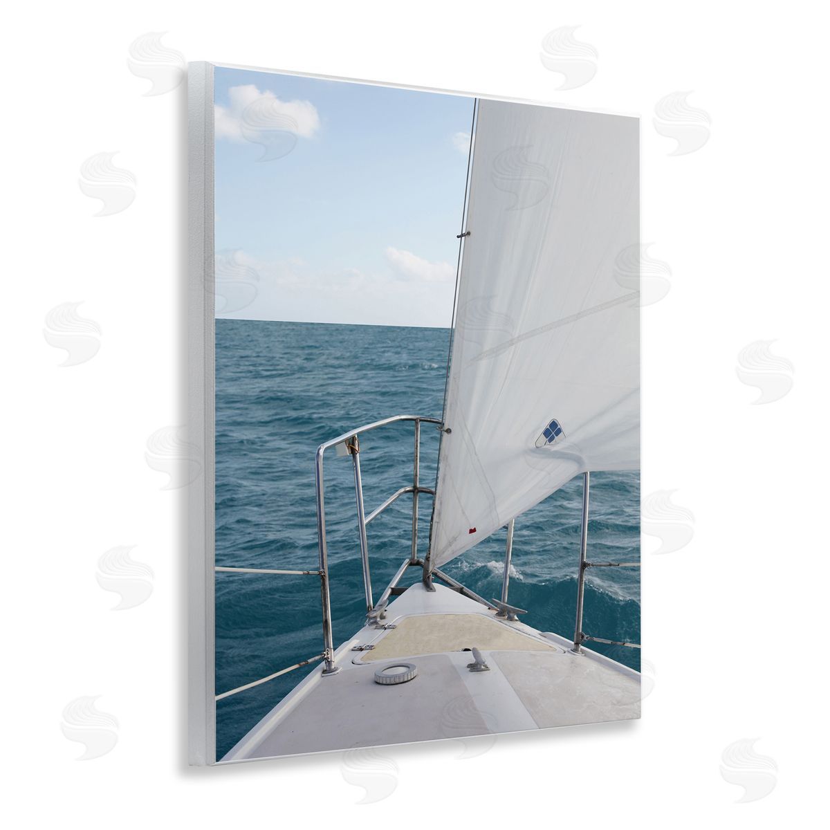 Susan Bryant Ship Bow View Wooden Wall Plaque Art Print