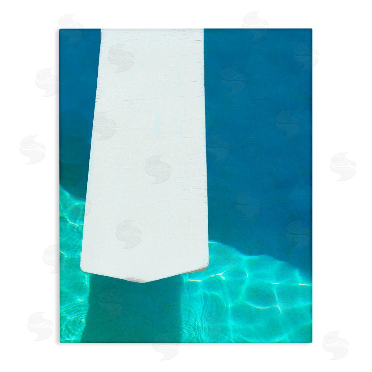 Lisa Hill Saghini Summer Diving Board Canvas Wall Art Print