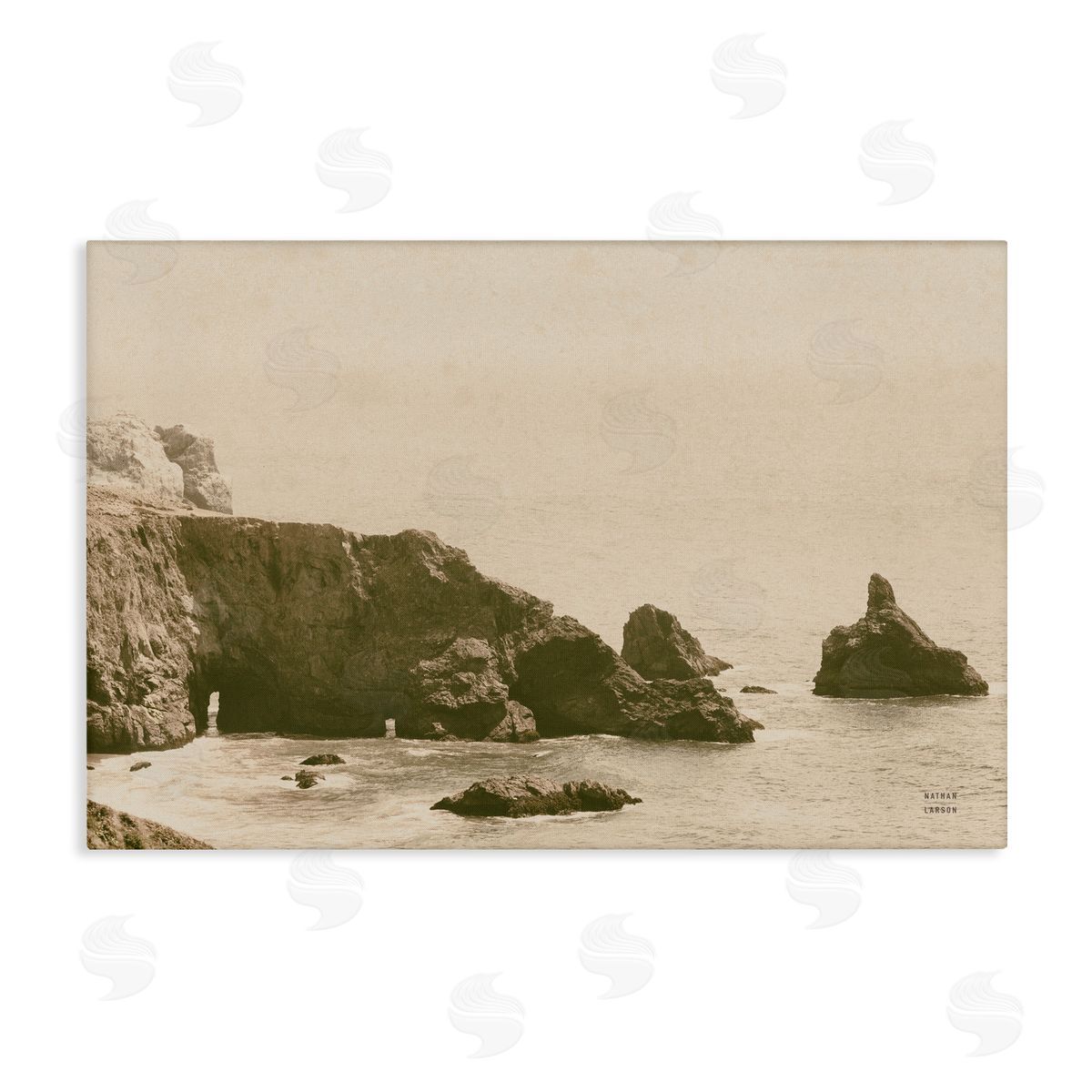 Passing Through Cove Canvas Wall Art, Home Decor by Nathan Larson