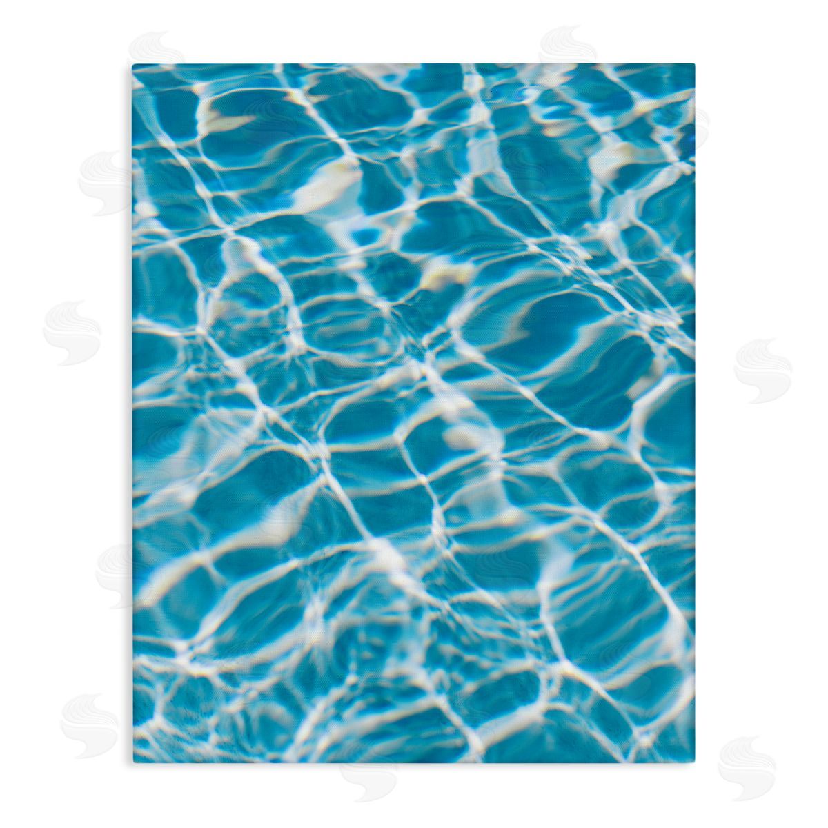 Ocean Water Ripples Canvas Wall Art, Home Decor by Justine Milton