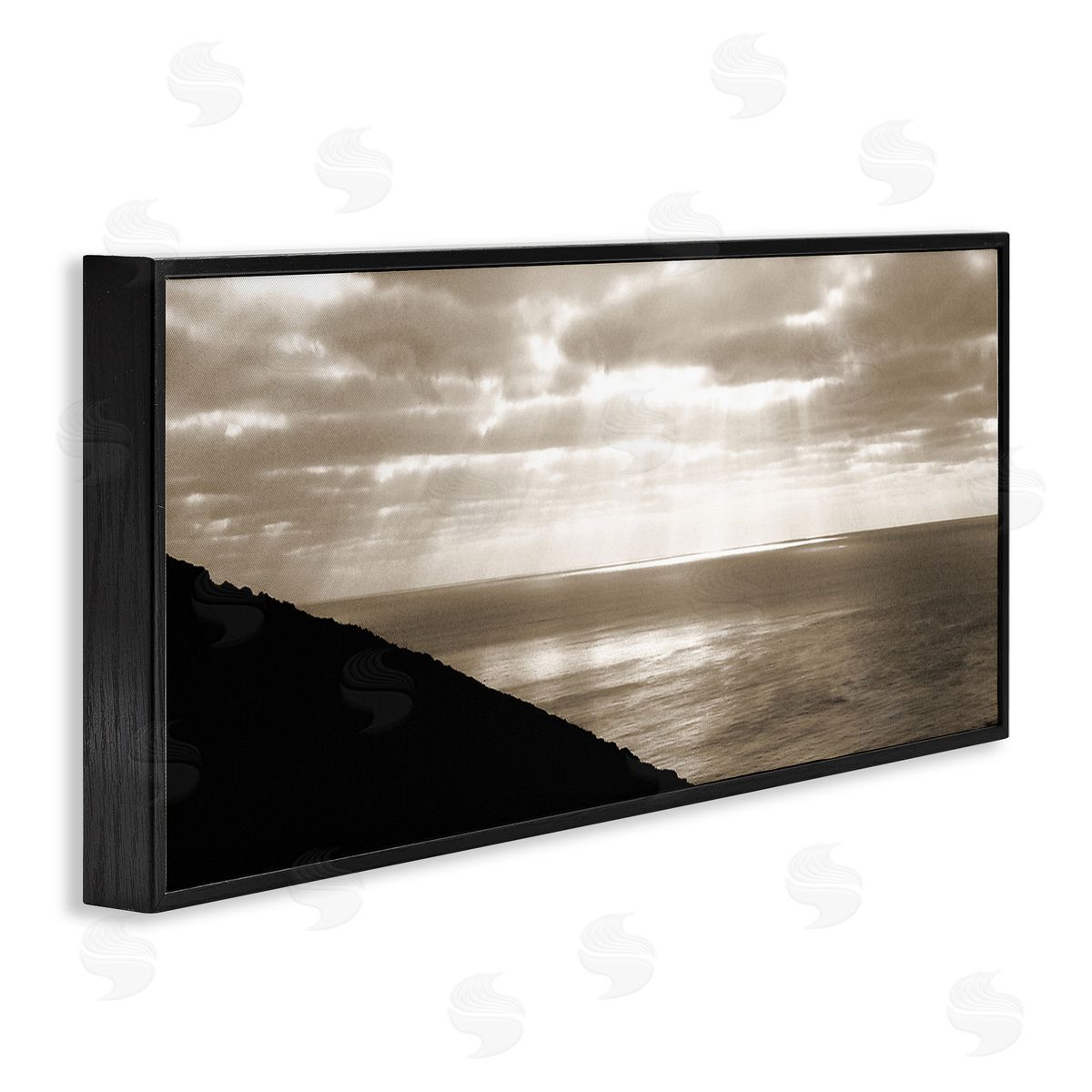 Noah Bay Sepia Rays on Beach