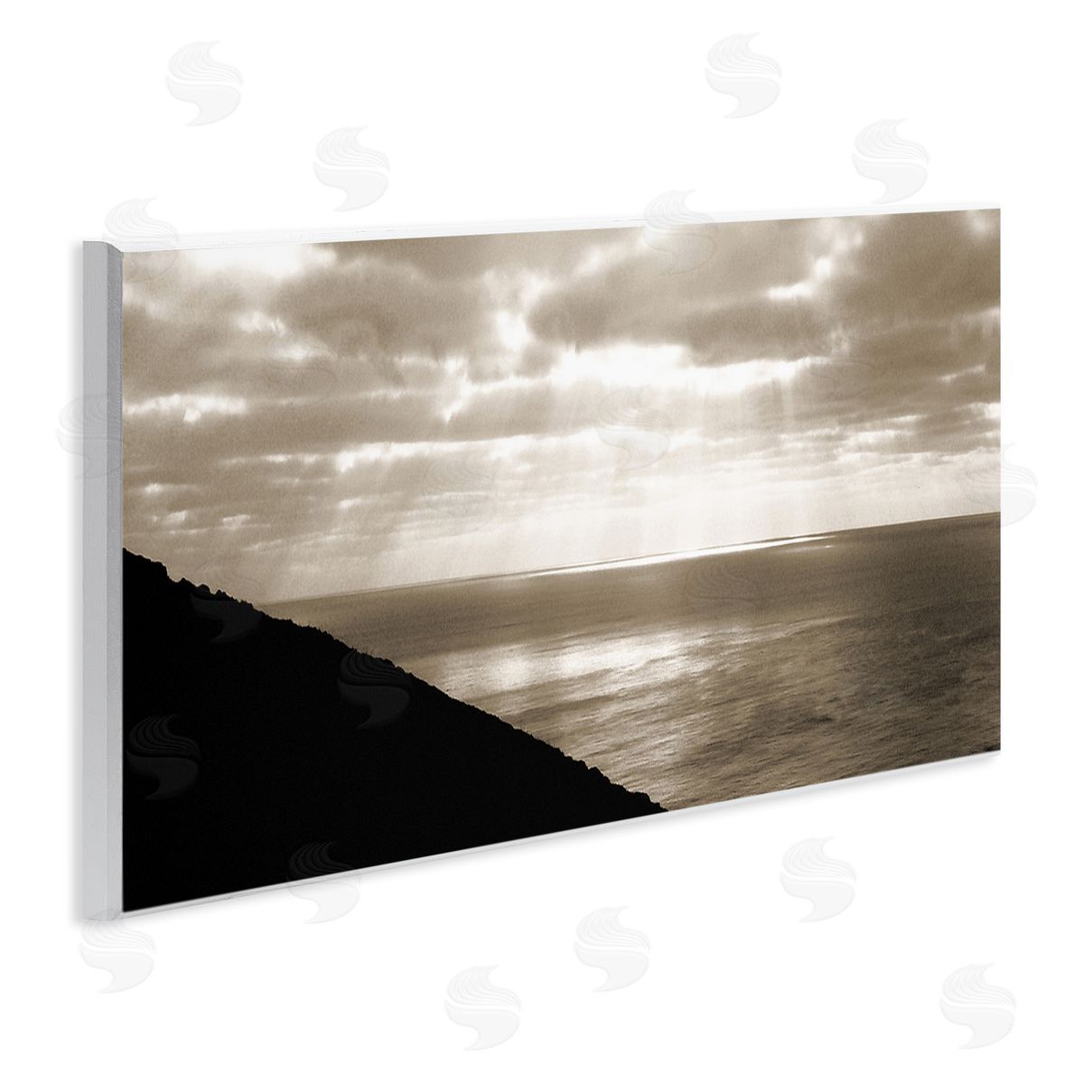 Noah Bay Sepia Rays on Beach