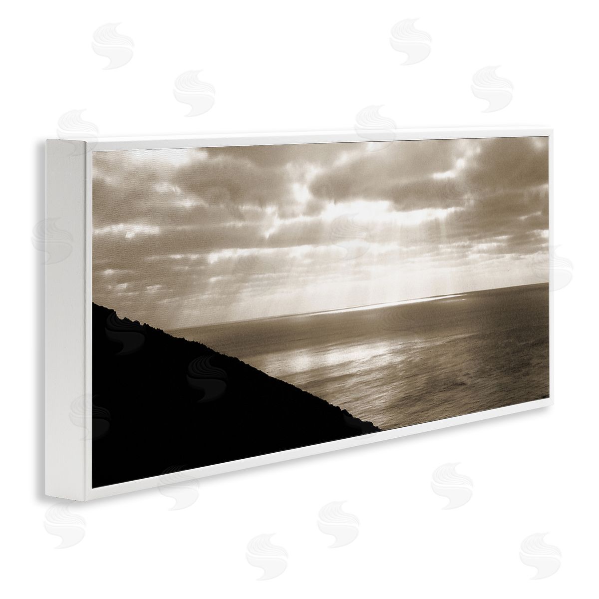 Noah Bay Sepia Rays on Beach