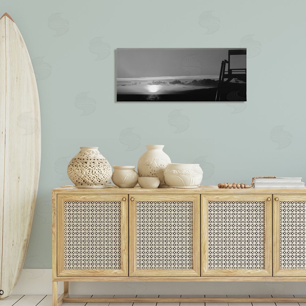 Noah Bay Sunlit Lifeguard Station