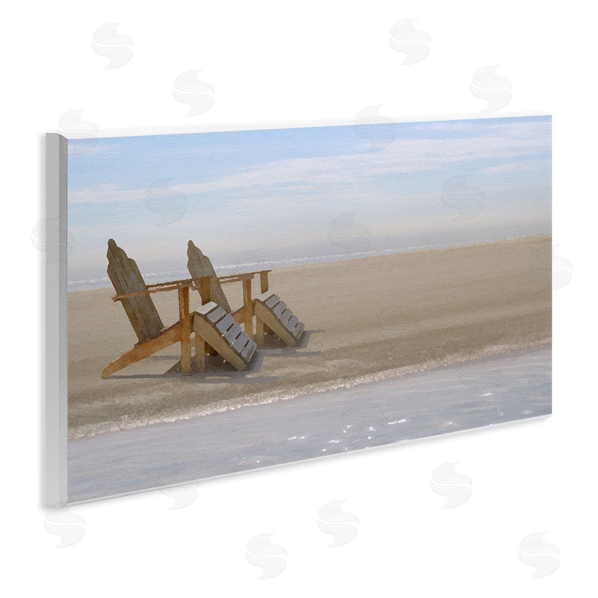 Endless Beach Scene Wood Plaque Wall Art, Home Decor by Noah Bay