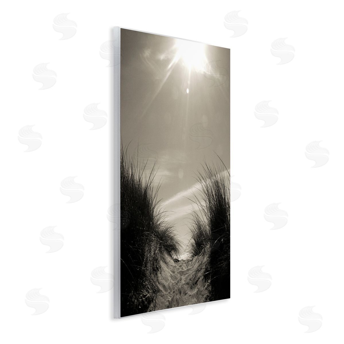 Dune Valley Landscape Wood Plaque Wall Art, Home Decor by Noah Bay