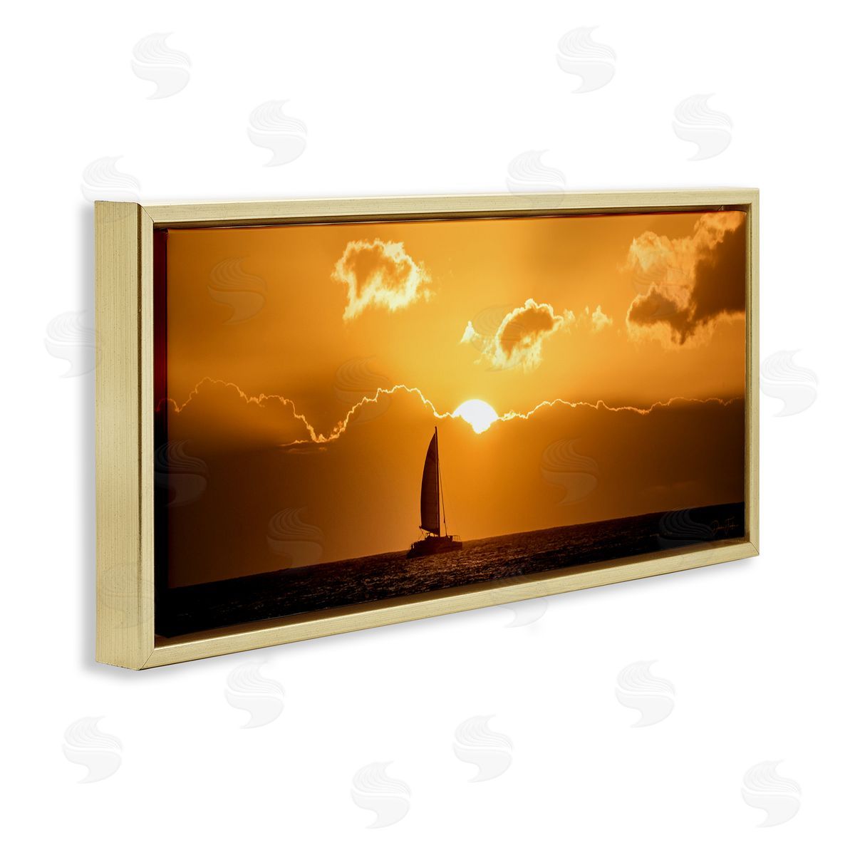 Dennis fr_sideates Tranquil Sunset Sailboat