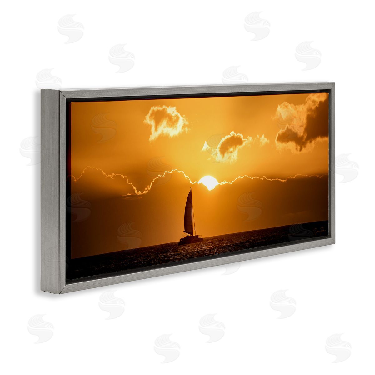 Dennis fr_sideates Tranquil Sunset Sailboat