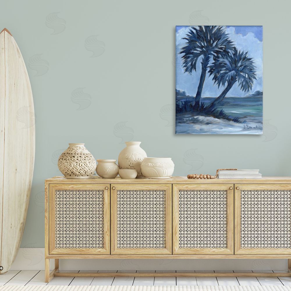 Paul Brent Impressions Of Palms Canvas Wall Art Print in Room