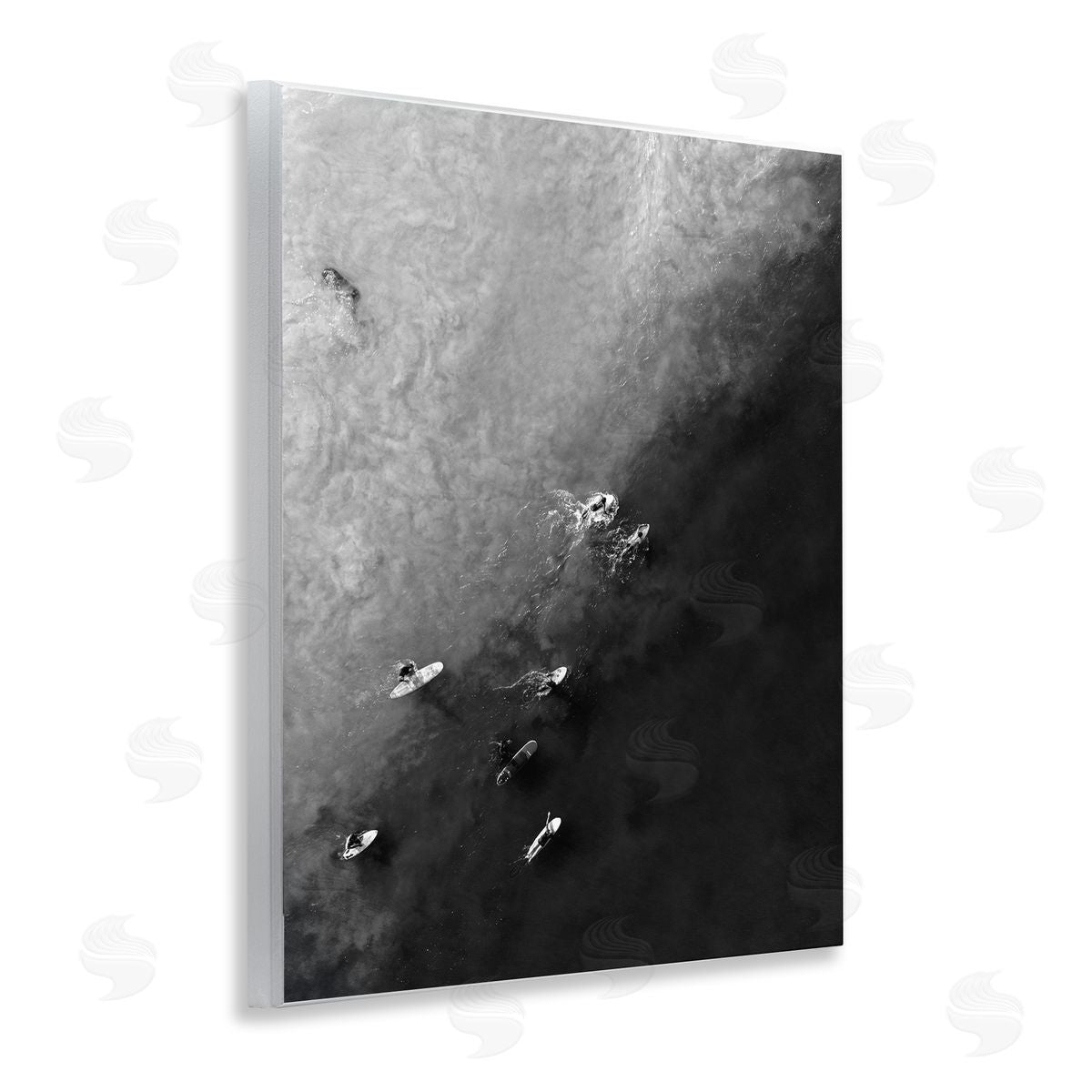 Aerial Paddling Surfboards Wood Plaque Wall Art, Home Decor by Stupell Studio