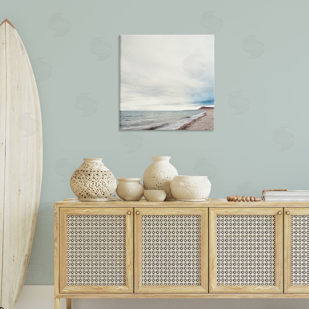 Anna Coppel Ocean At Sunrise Canvas Wall Art Print in Room