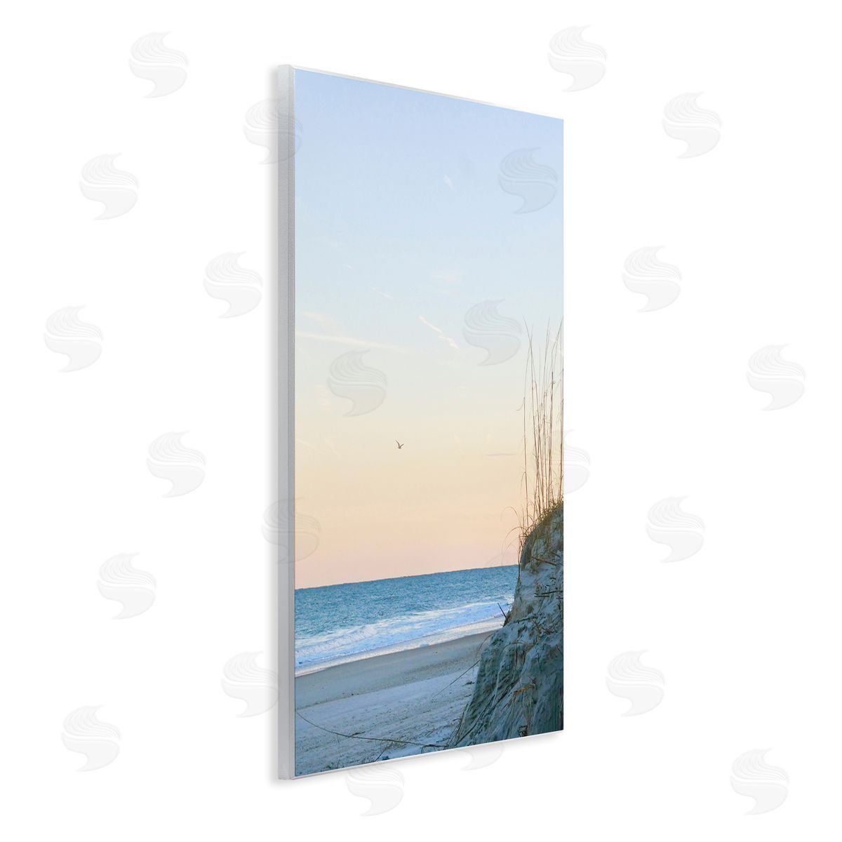 Serene Beach Sunset Wood Plaque Wall Art, Home Decor by Gail Peck