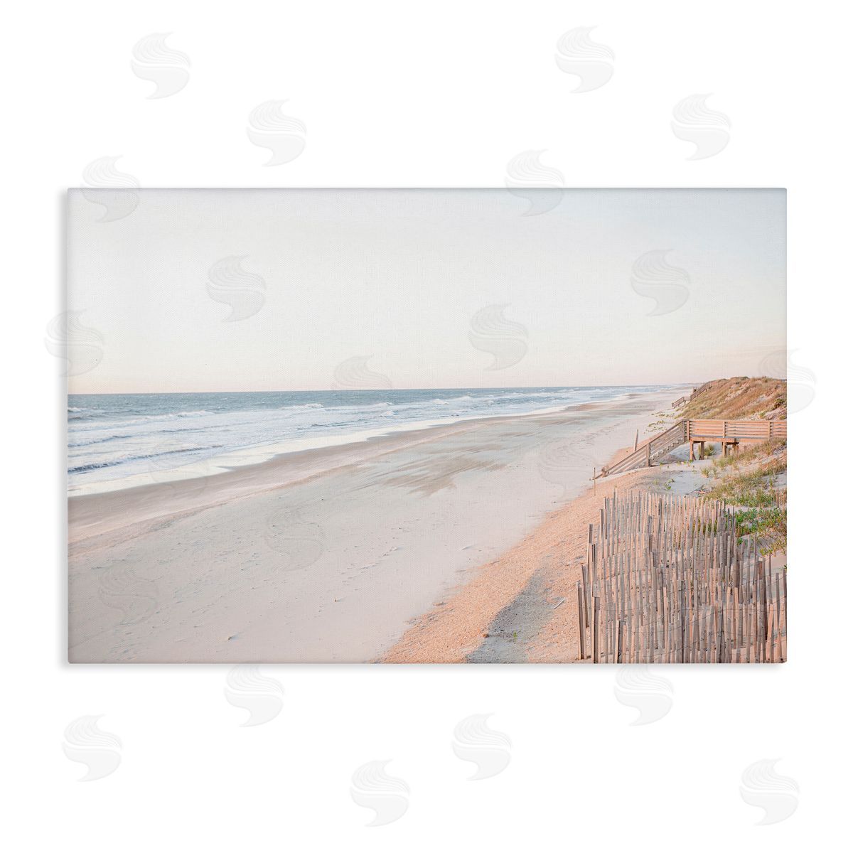 Erin Marie Vast Beach Horizon Canvas Wall Art Print