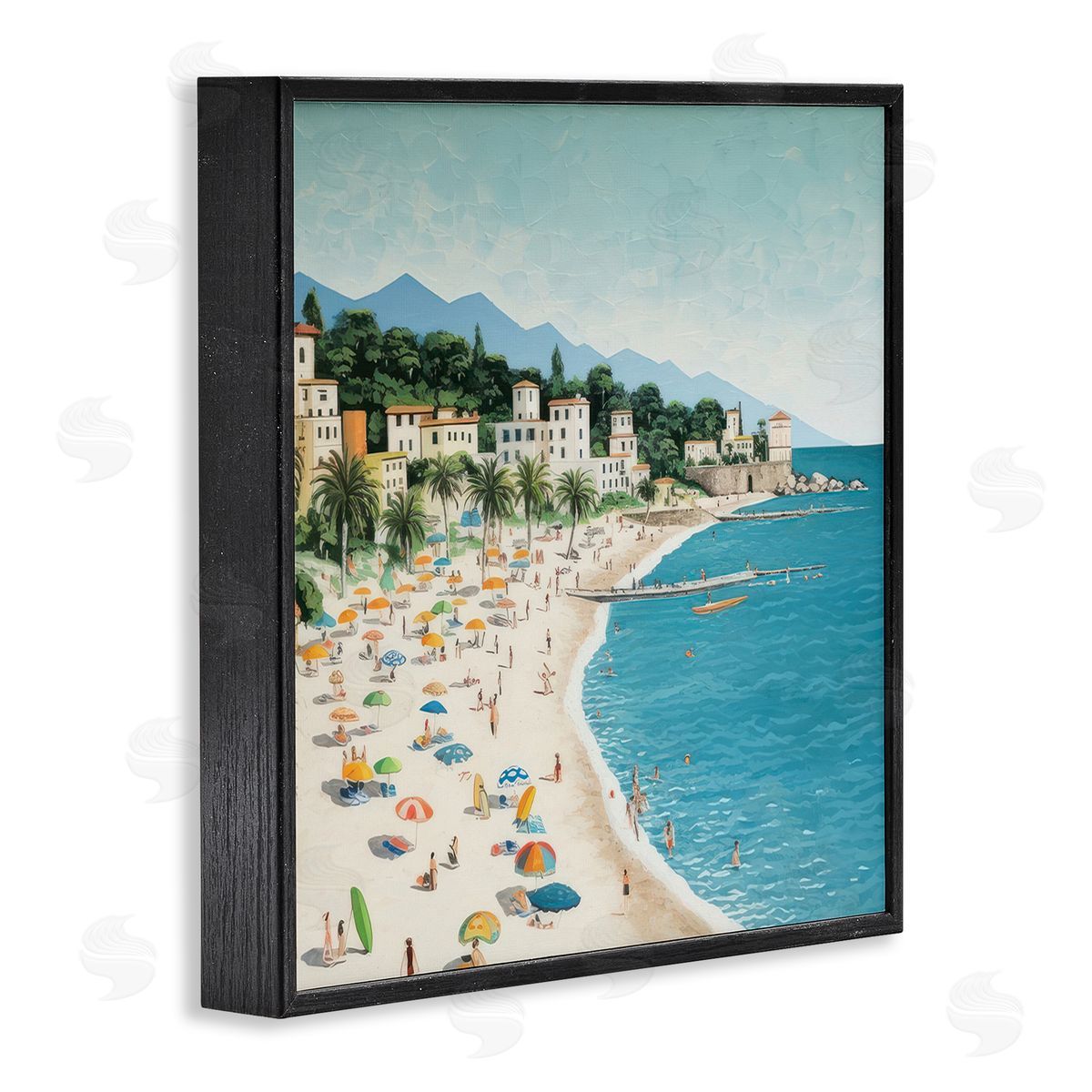Lazar Studio By Water's Edge Black Framed Giclee Wall Art Print