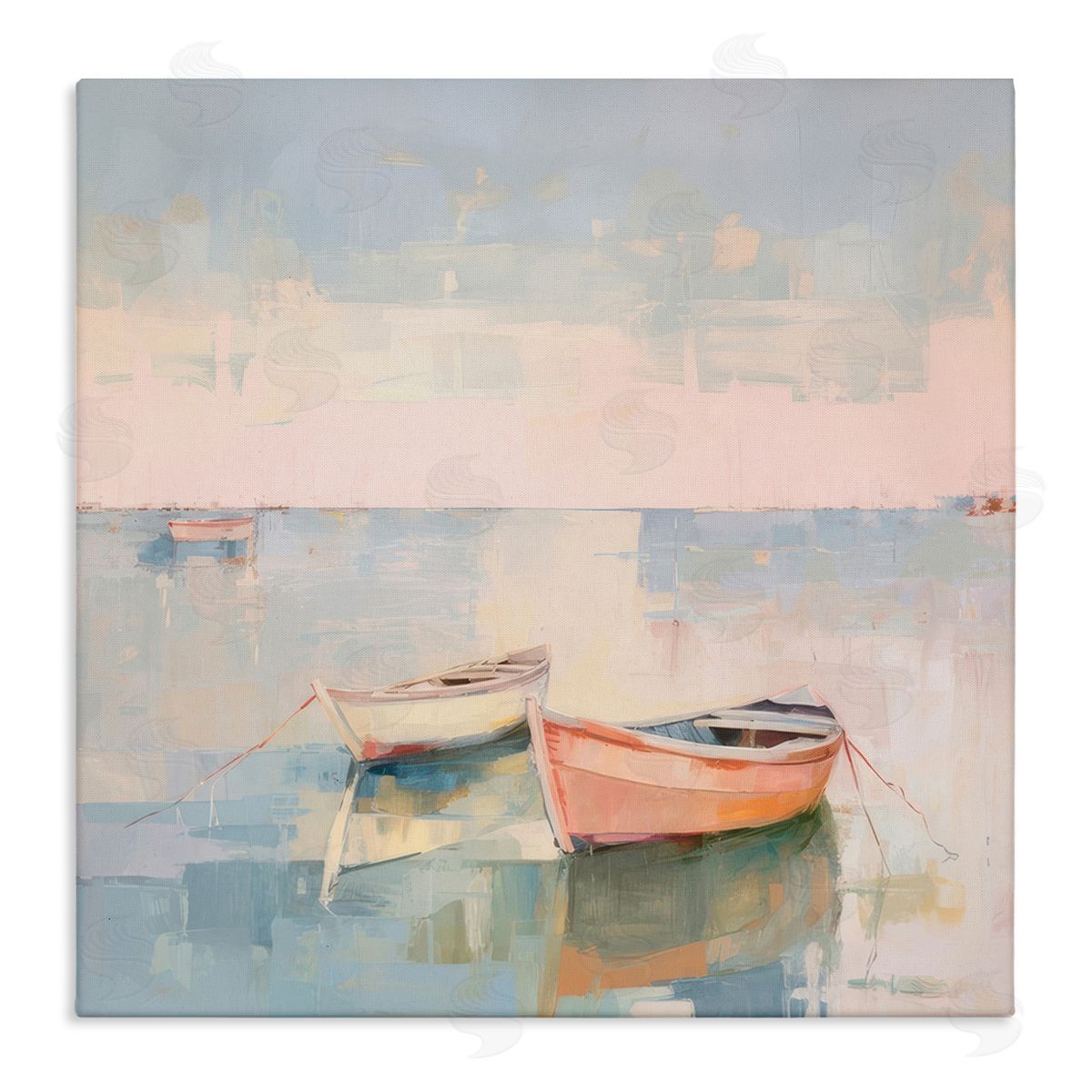 Irena Orlov Coastal Breeze Sailing Canvas Wall Art Print