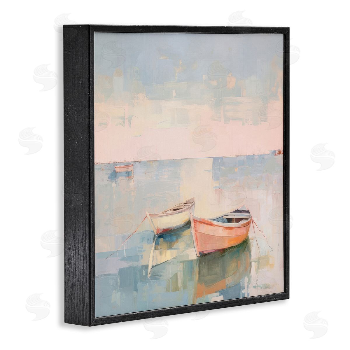 Irena Orlov Coastal Breeze Sailing Black Framed Giclee Wall Art Print