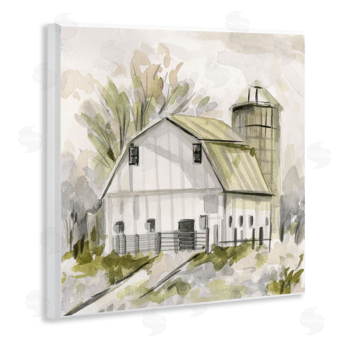 Neutral Farmhouse Barn Wood Plaque Wall Art, Home Decor by Melissa Wang