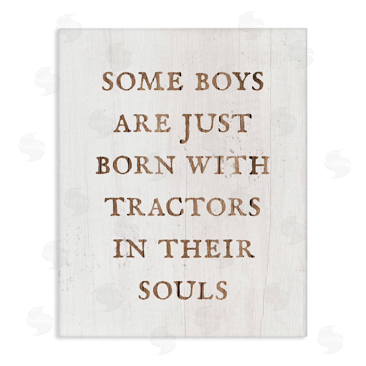 Tractors In Their Souls Canvas Wall Art, Home Decor by Stupell Studio