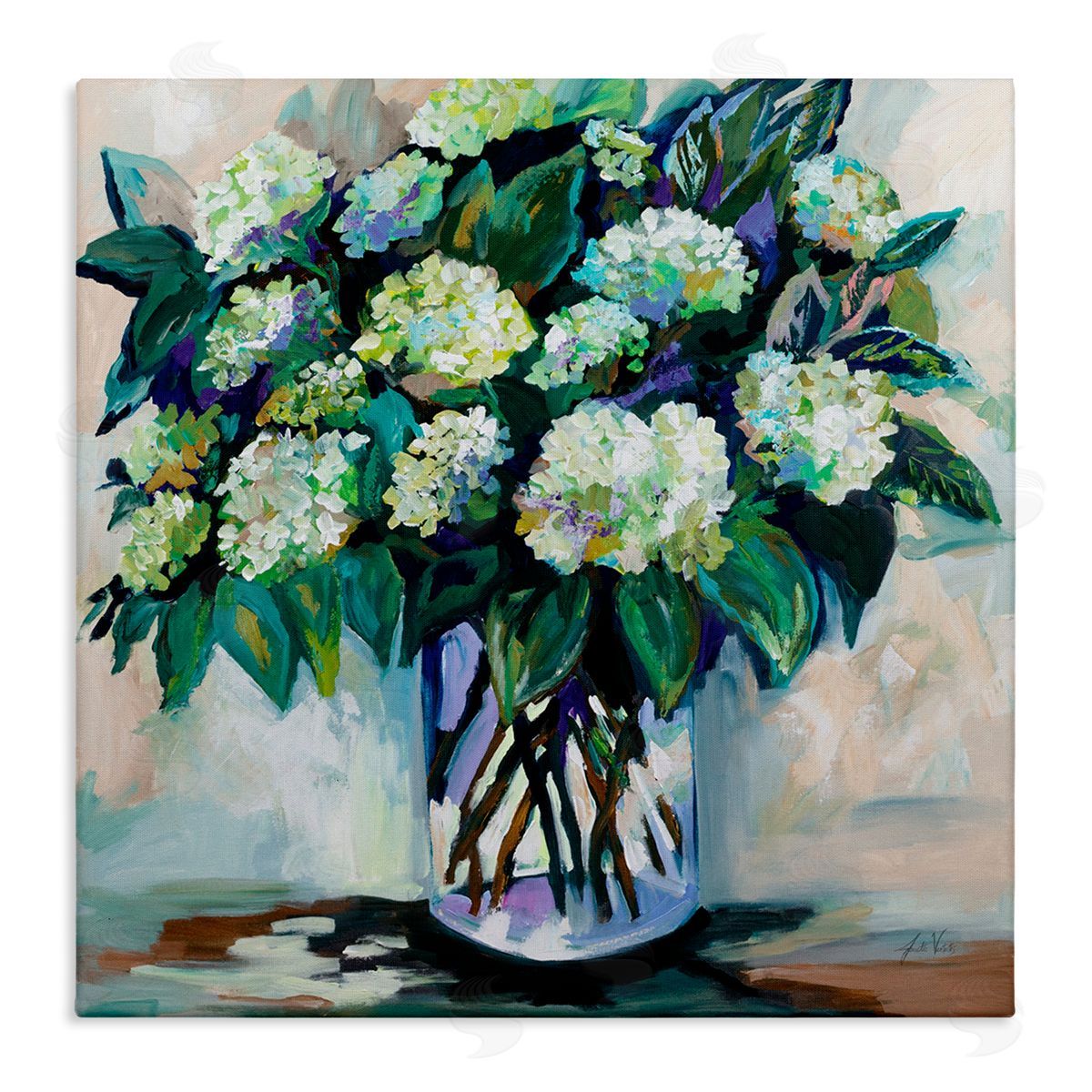 Full Jaimes Bouquet Canvas Wall Art, Home Decor by Jeanette Vertentes