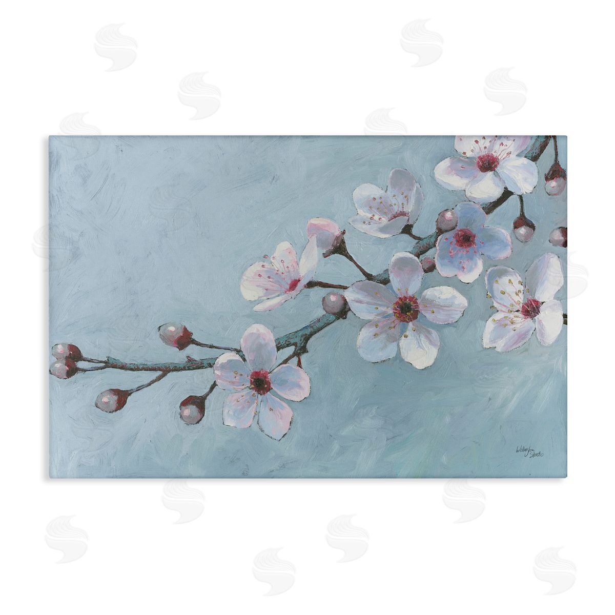 Branch of Blossoms Canvas Wall Art, Home Decor by Wellington Studio
