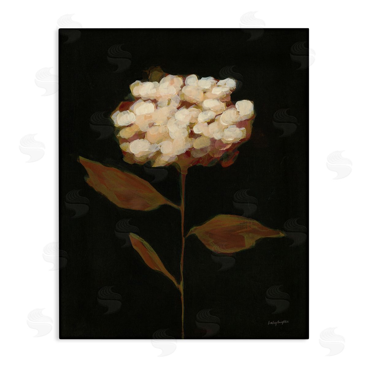 Fade Into Fall Bloom Canvas Wall Art, Home Decor by Haley Knighten