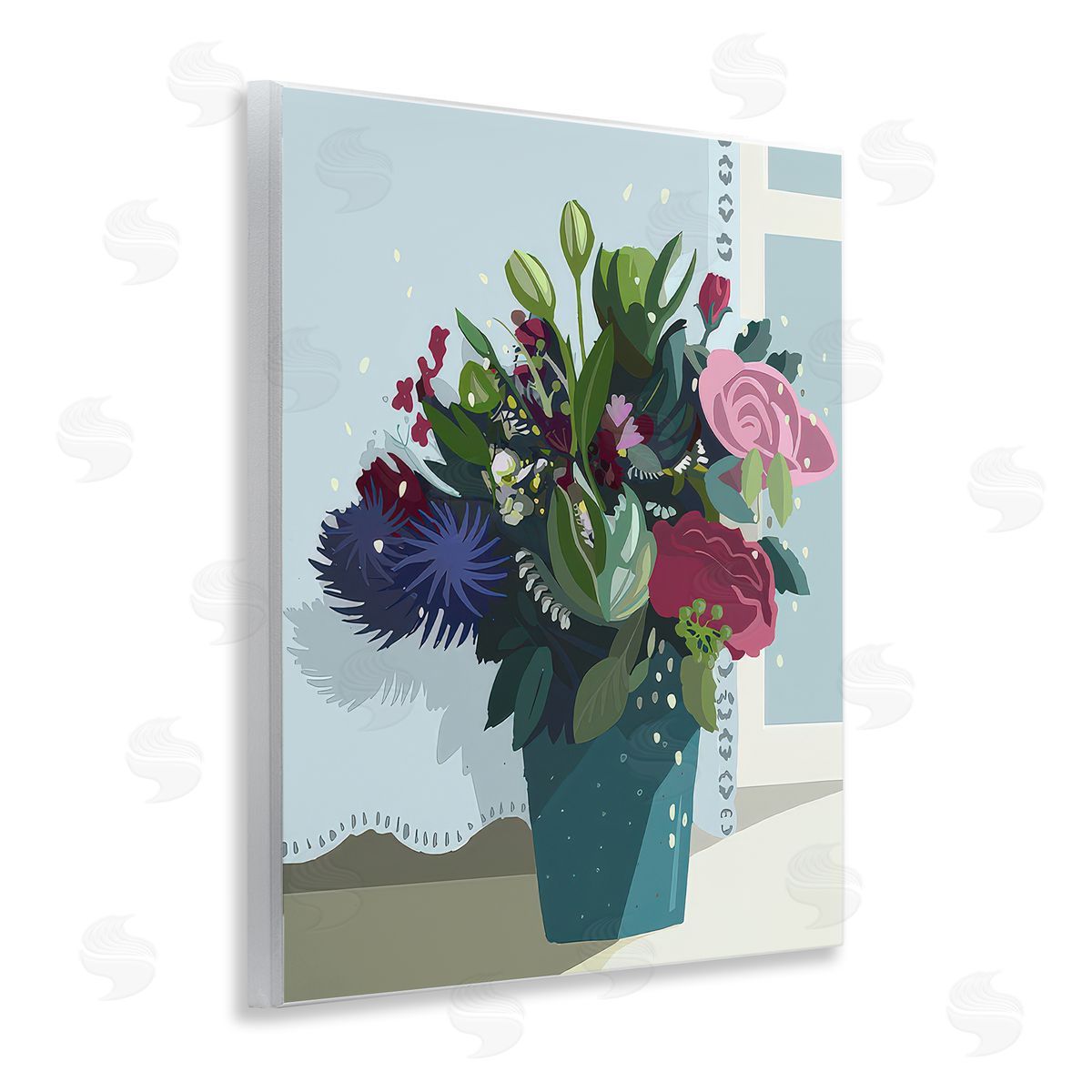 Betty Boynes After The Wedding Bouquet Wooden Wall Plaque Art Print