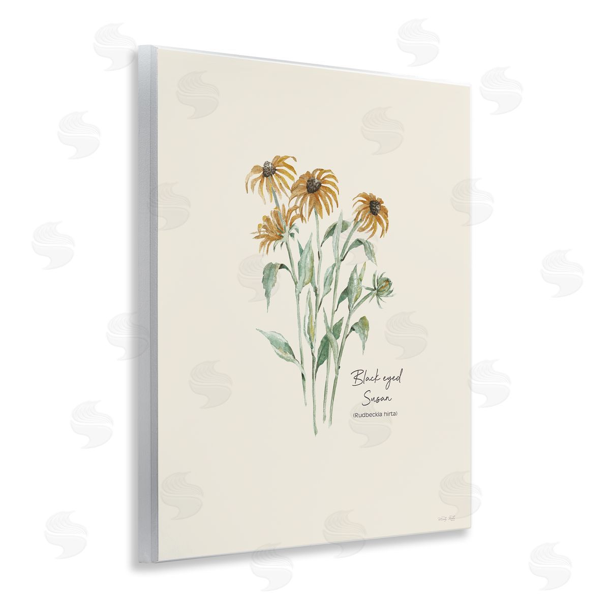 Black Eyed Susans Wood Plaque Wall Art, Home Decor by Cindy Jacobs