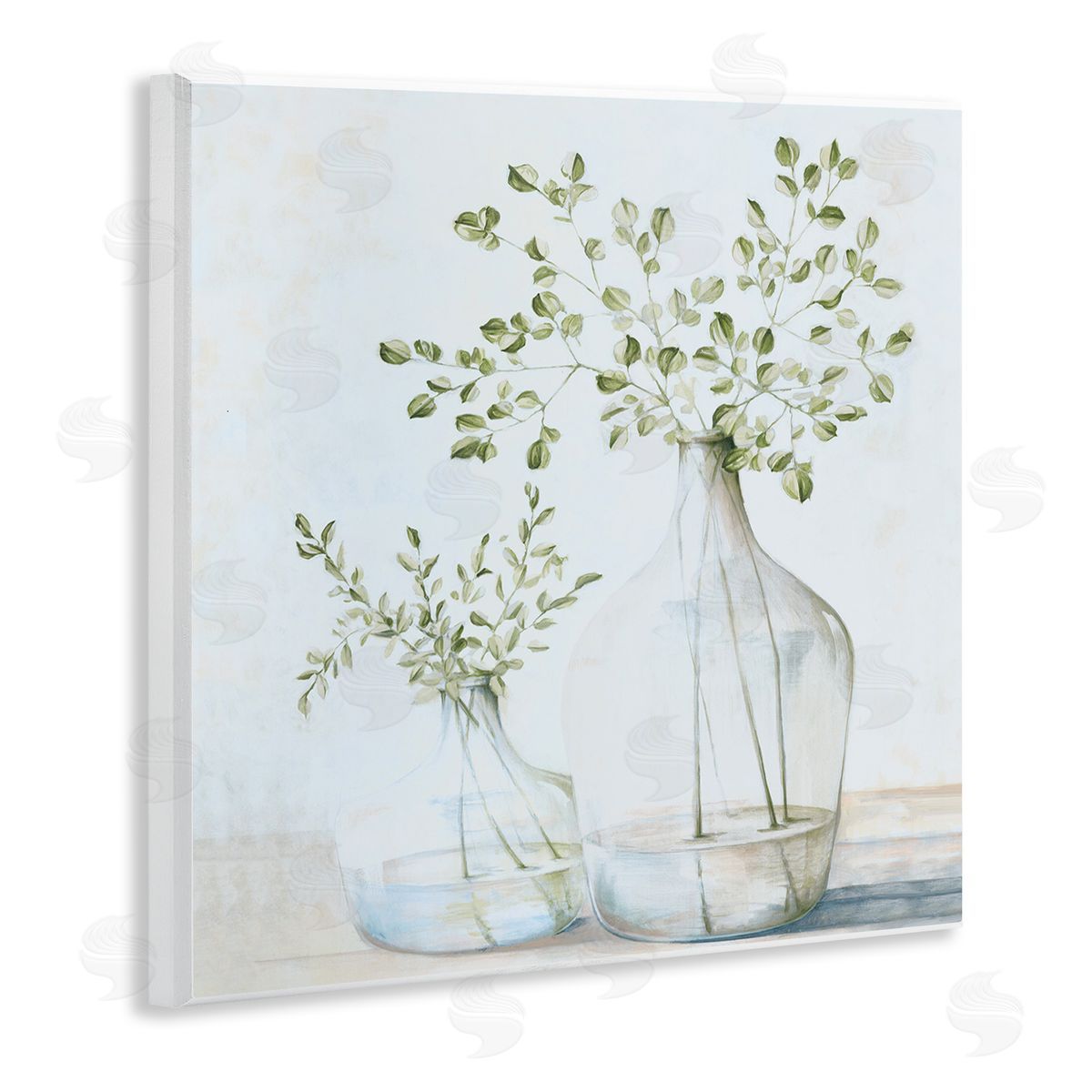 Charming Vase Still Life Wood Plaque Wall Art, Home Decor by Dogwood Portfolio