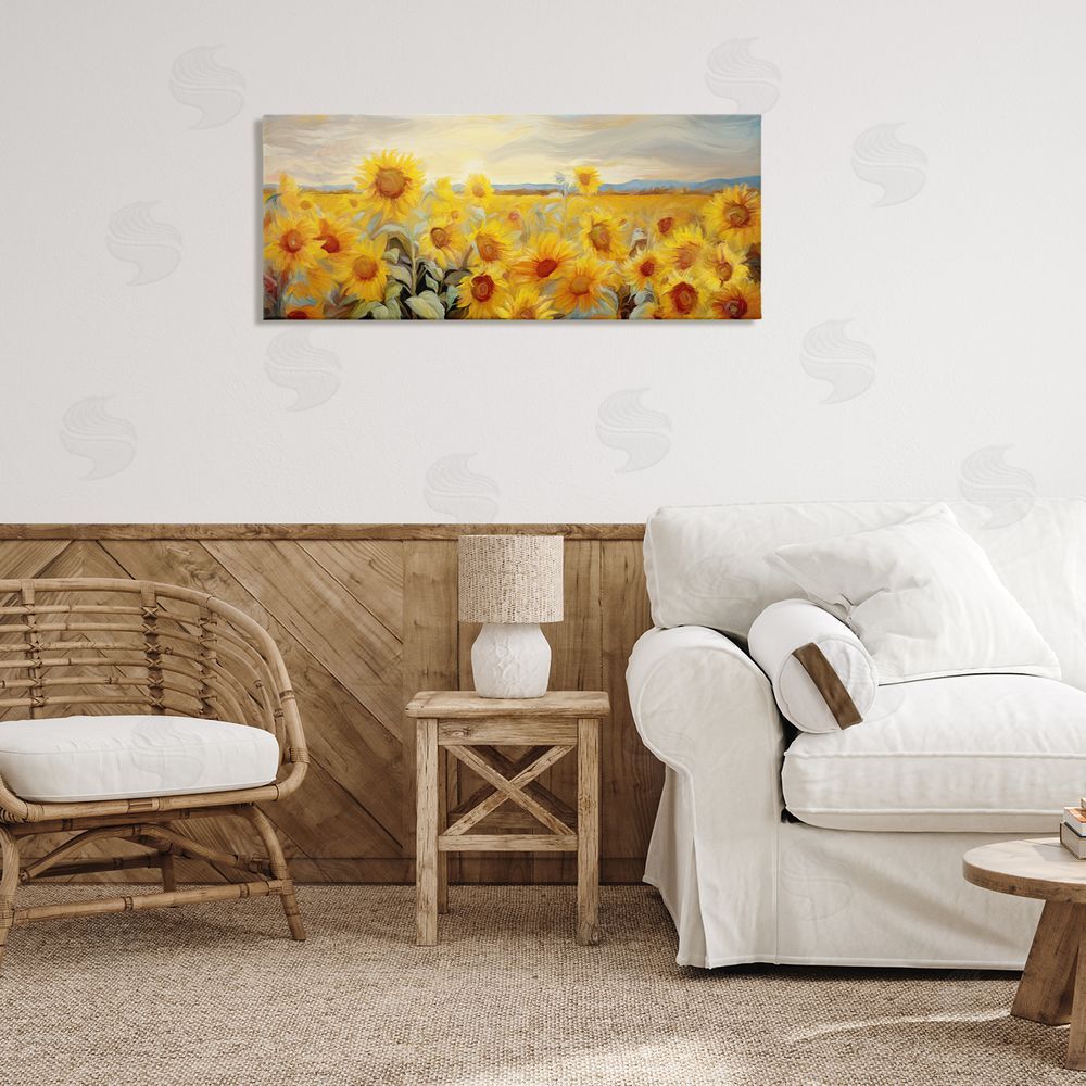 Ramona Murdock Panoramic Sunflower Field