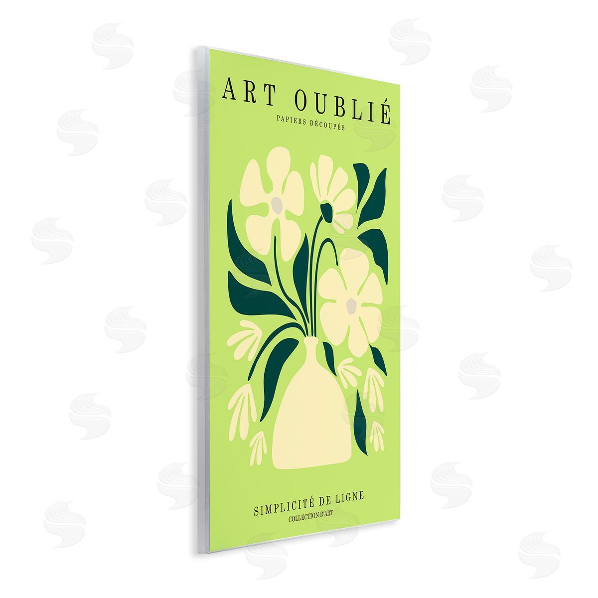 French Gallery Bouquet Wood Plaque Wall Art, Home Decor by Incado