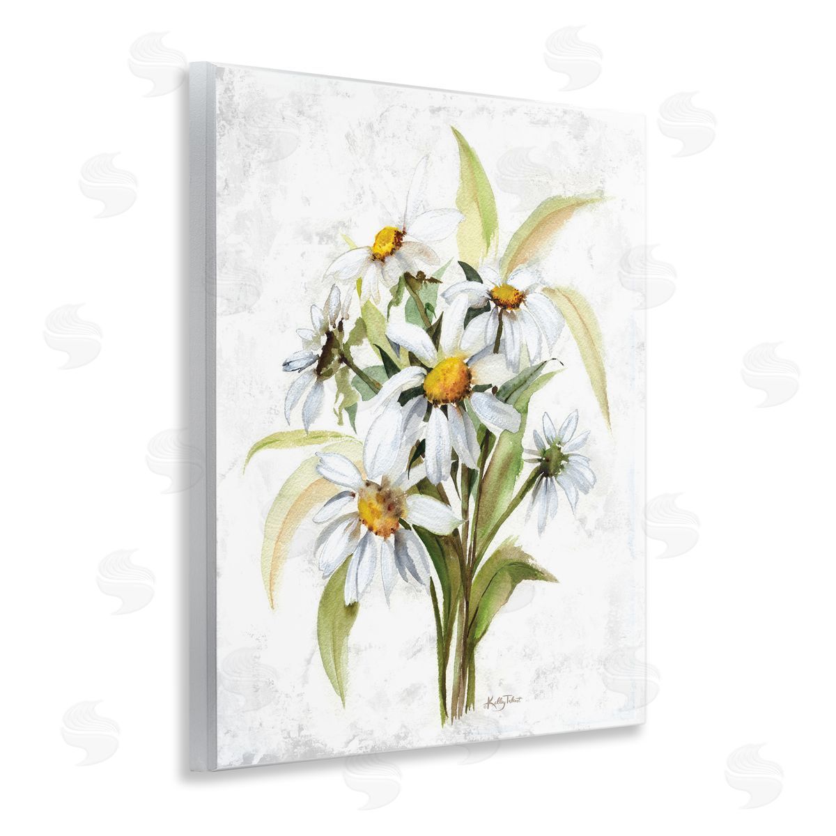 Kelley Talent Simple Daisy Bundle Wooden Wall Plaque Art Print
