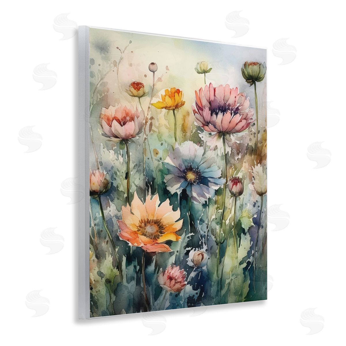Ryley Gray Wild Gerbera Daisies Wooden Wall Plaque Art Print