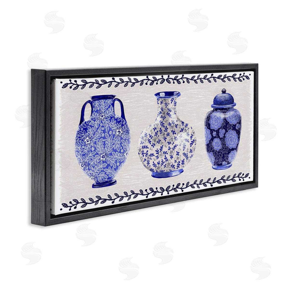 Raquel Maciel Traditional Blue Vases