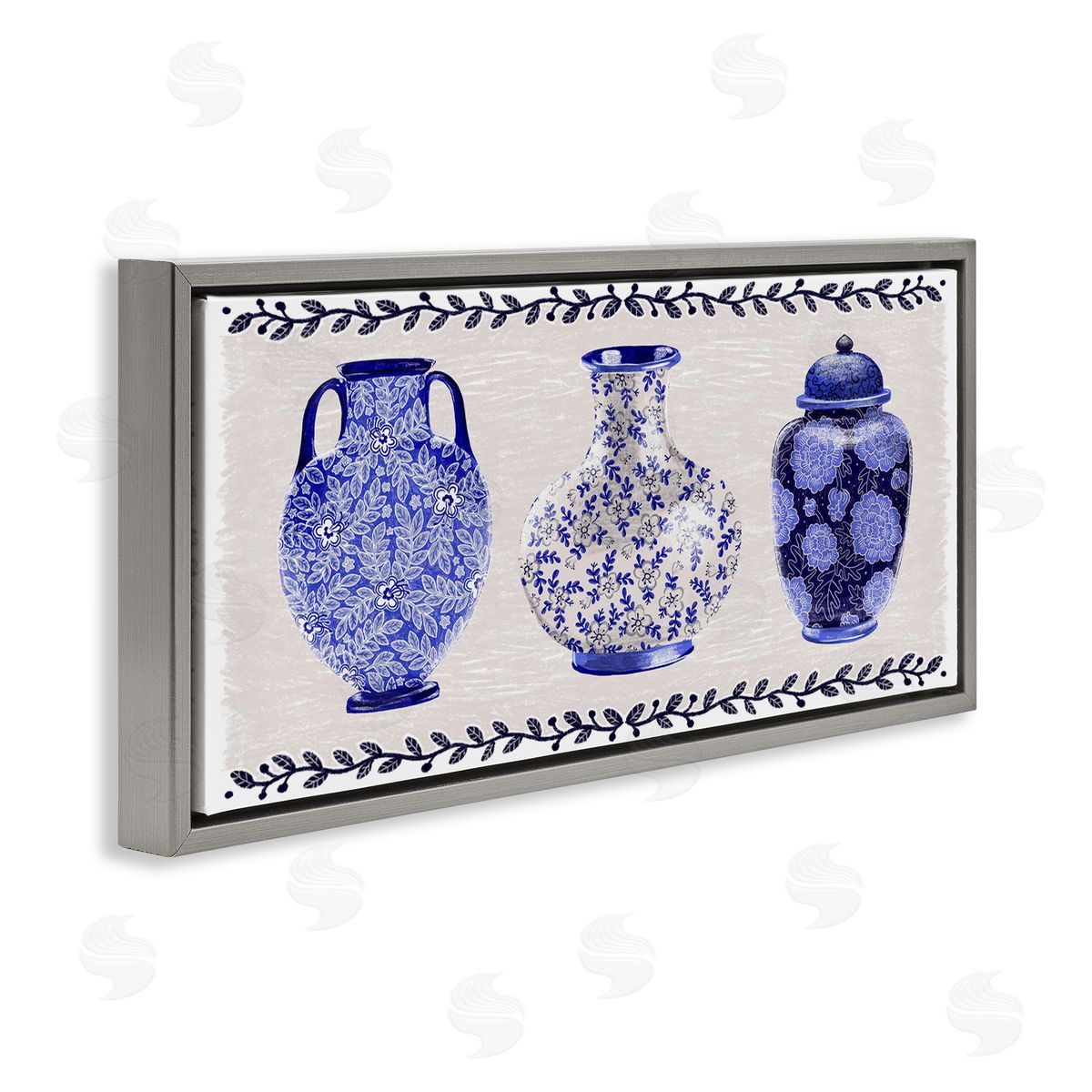 Raquel Maciel Traditional Blue Vases