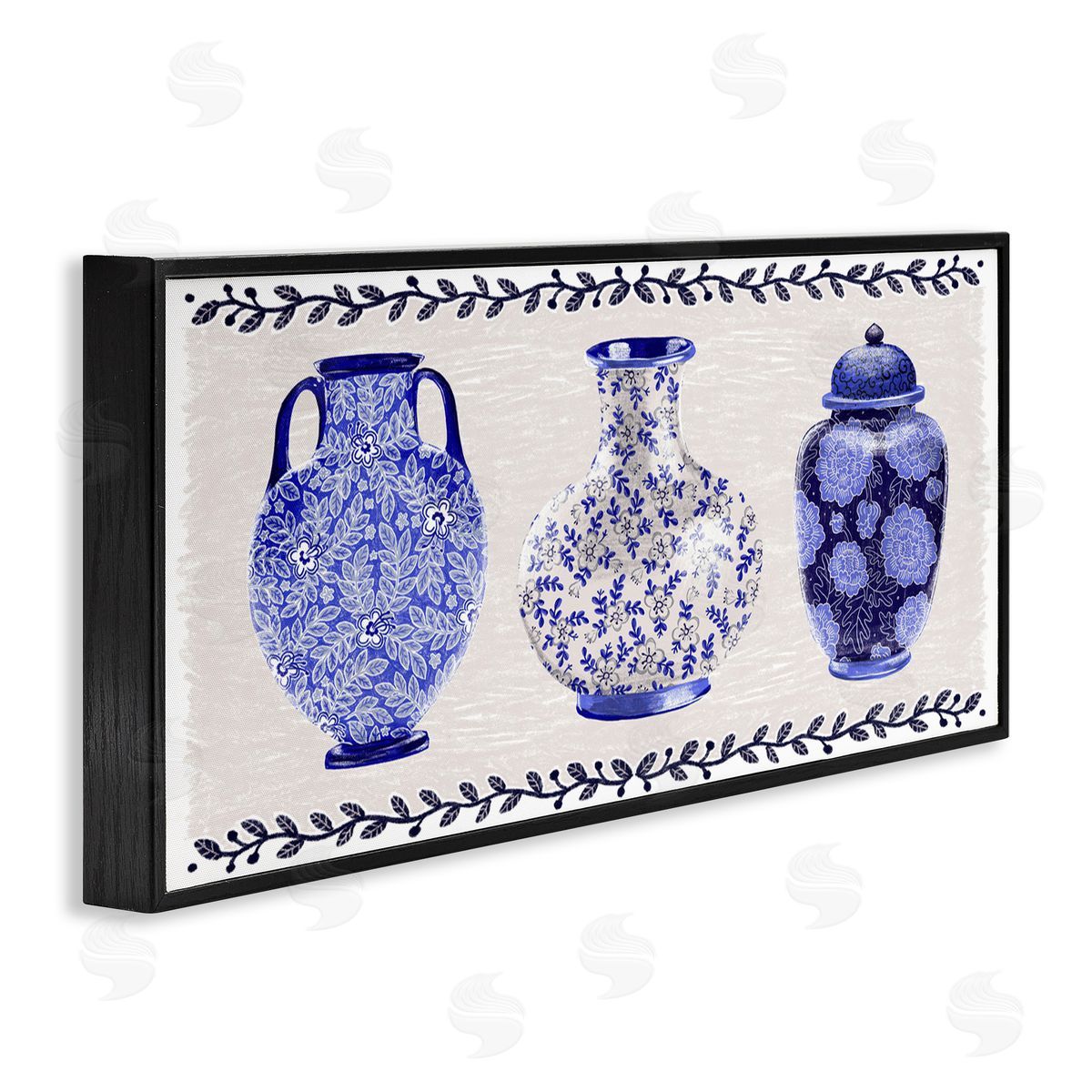 Raquel Maciel Traditional Blue Vases