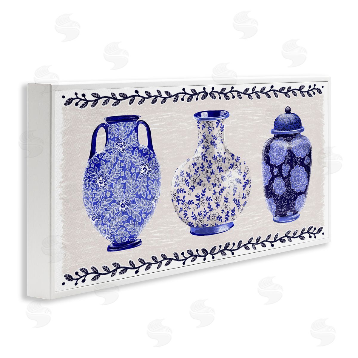 Raquel Maciel Traditional Blue Vases