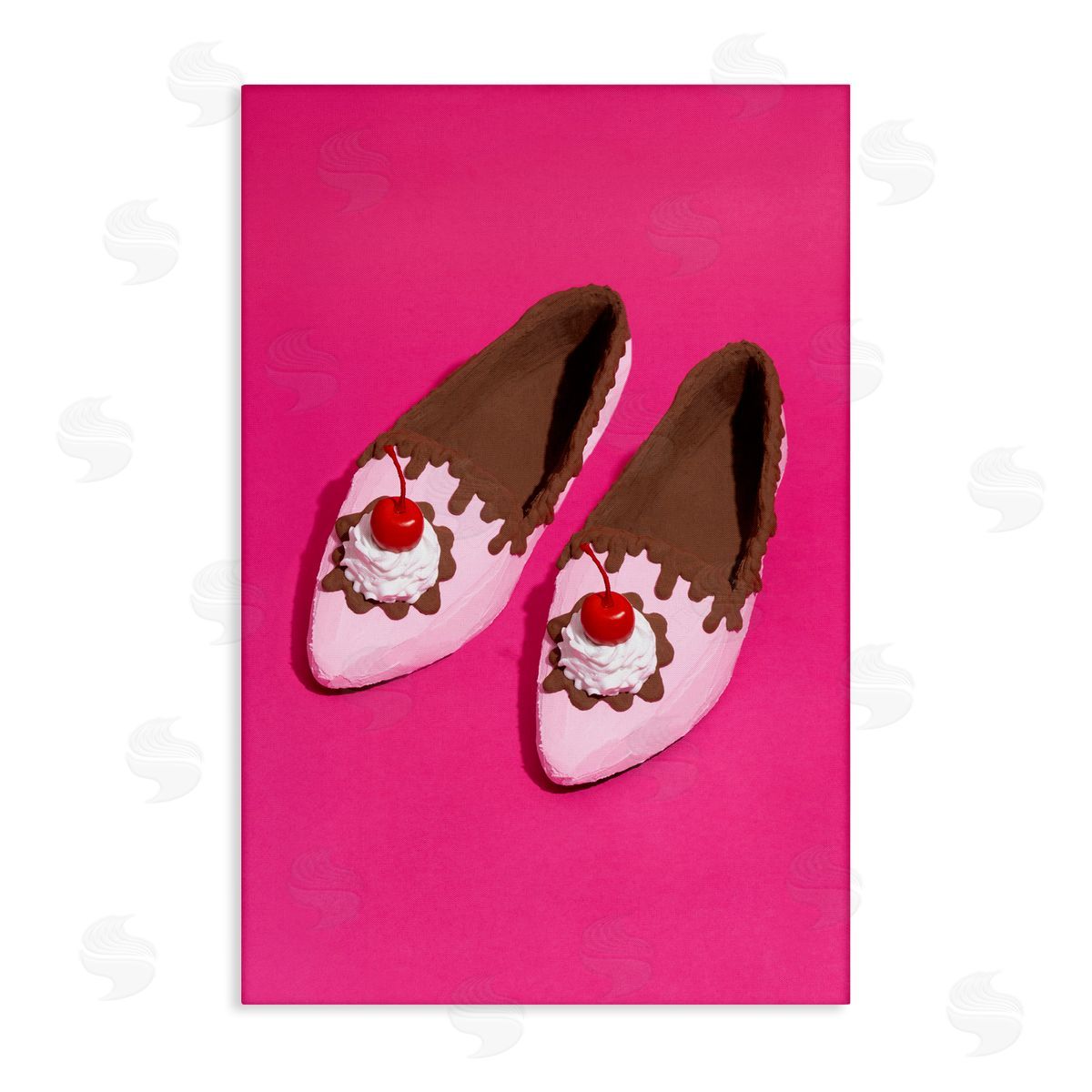 Glam Dessert Shoes Canvas Wall Art, Home Decor by LISH Creative
