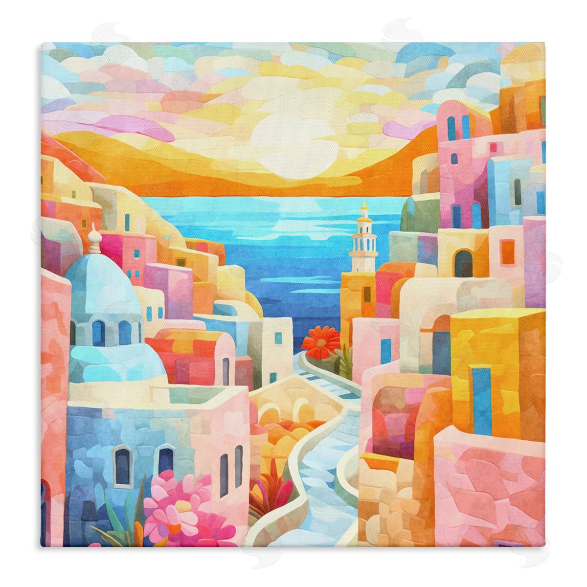 Andrea Haase Pastel Seaside Dreams Canvas Wall Art Print