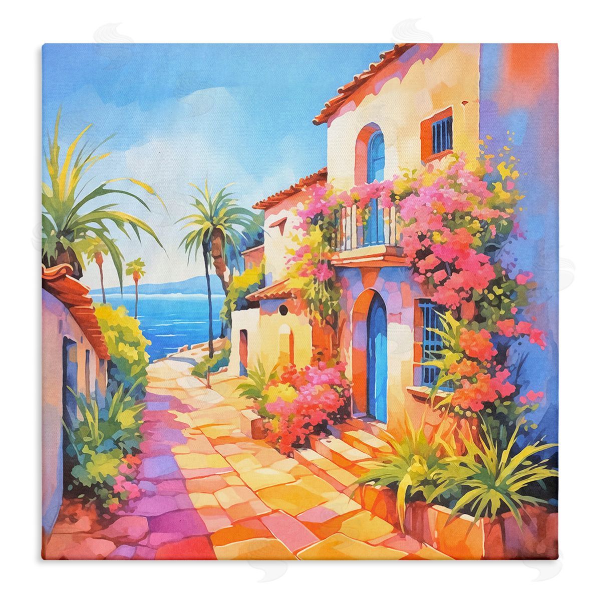 Andrea Haase Tropical Bella Vista Canvas Wall Art Print