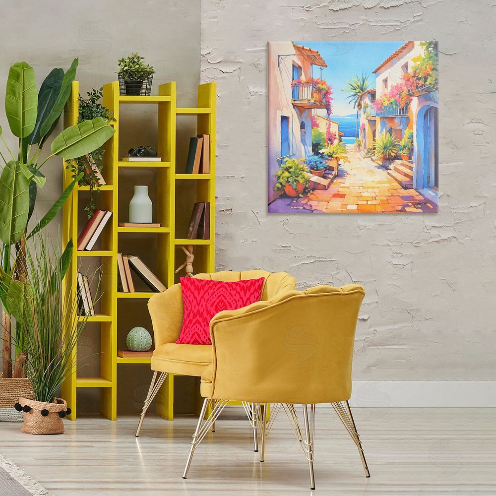 Andrea Haase Scenic Bella Vista Canvas Wall Art Print in Room