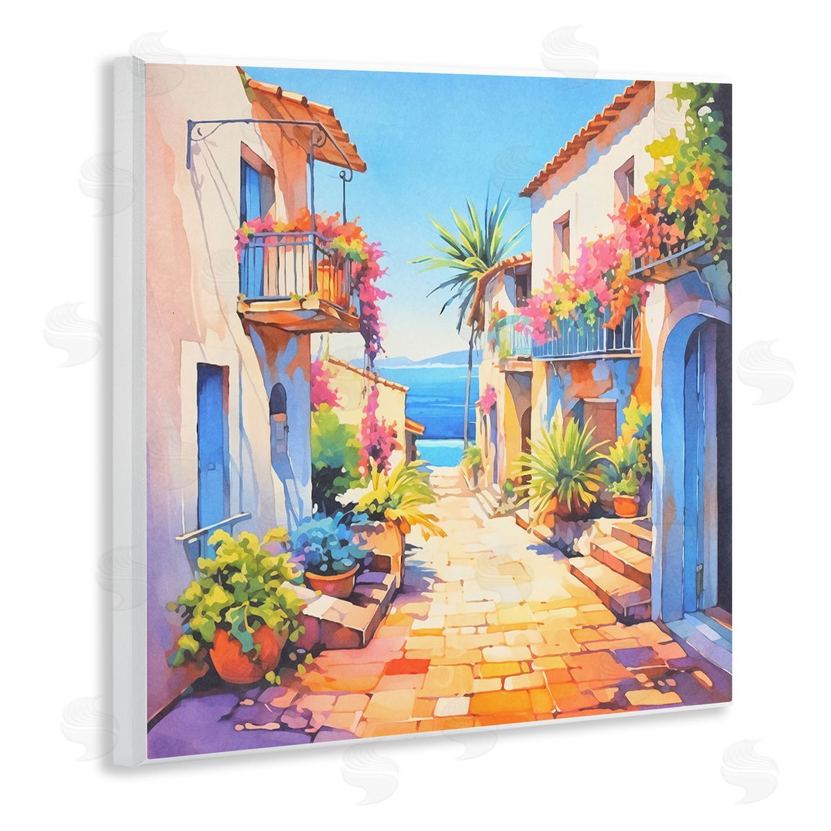 Andrea Haase Scenic Bella Vista Wooden Wall Plaque Art Print