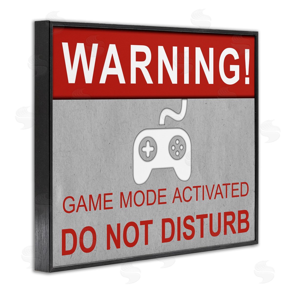 SD Graphics Studio Gaming Do Not Disturb Black Framed Giclee Wall Art Print