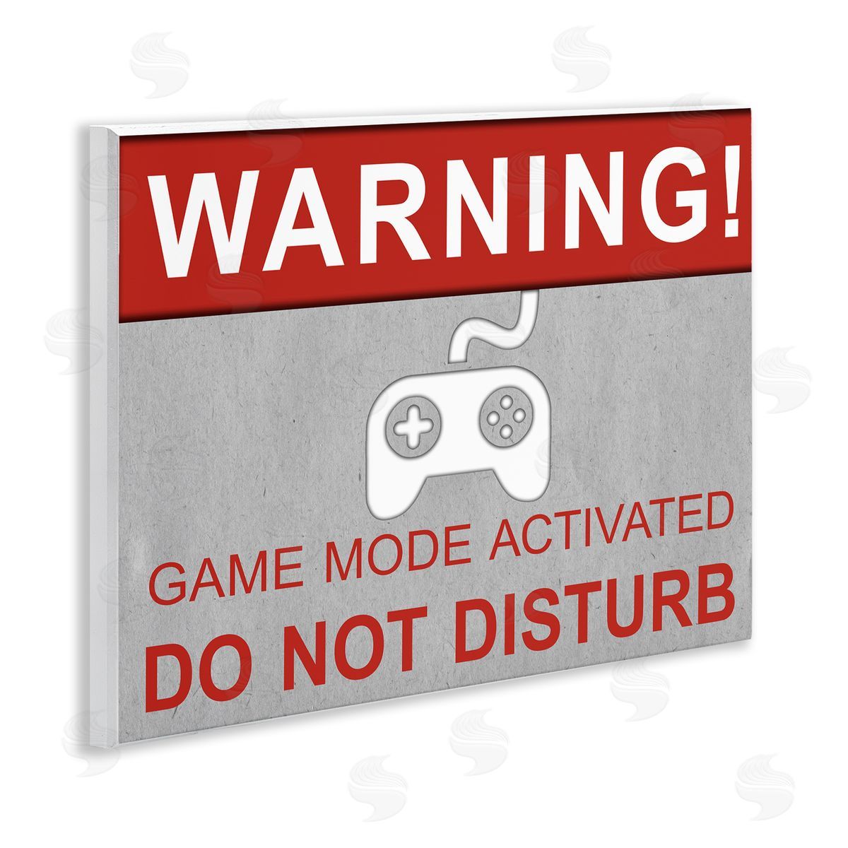 SD Graphics Studio Gaming Do Not Disturb Wooden Wall Plaque Art Print