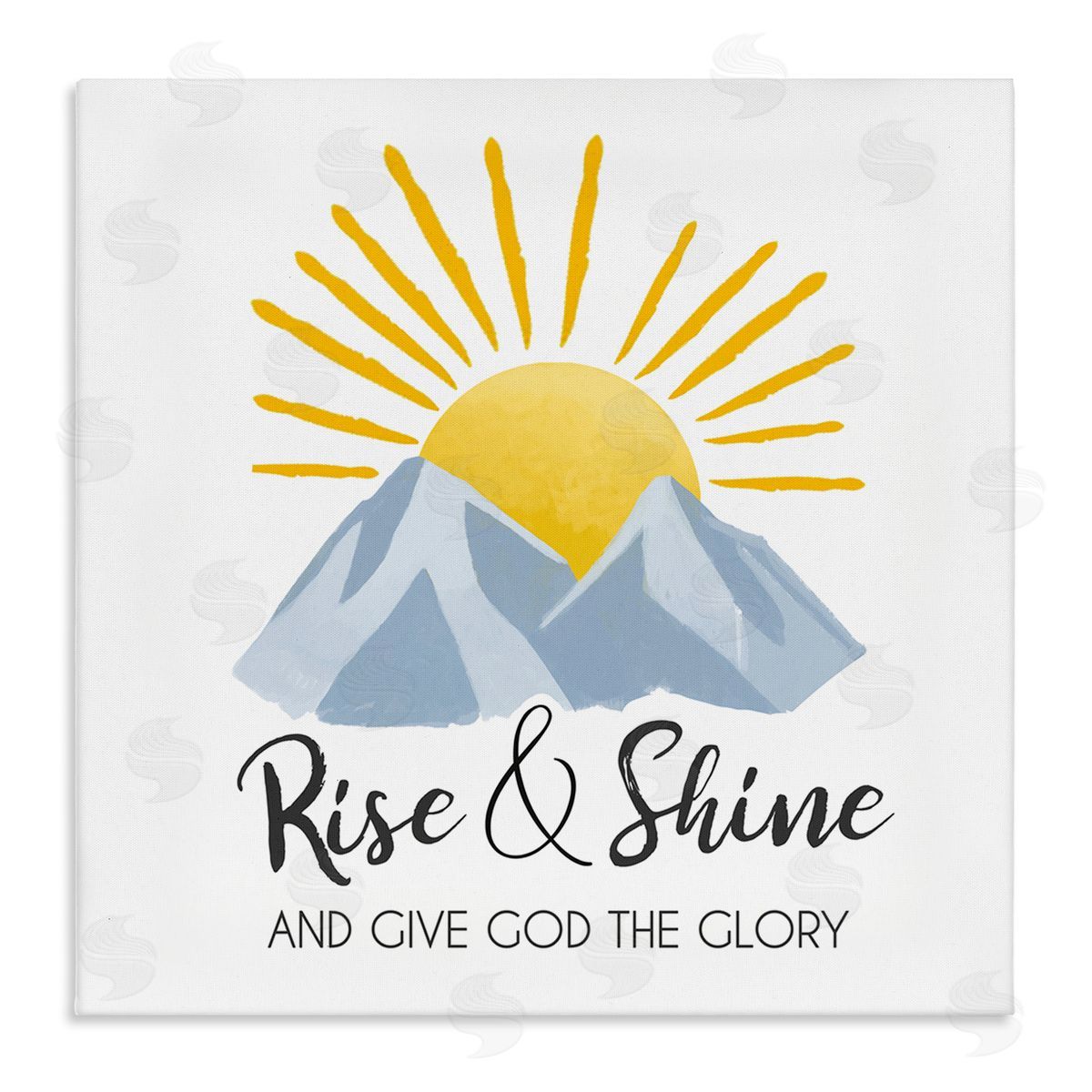 Lucca Sheppard Spiritual Rise & Shine Canvas Wall Art Print